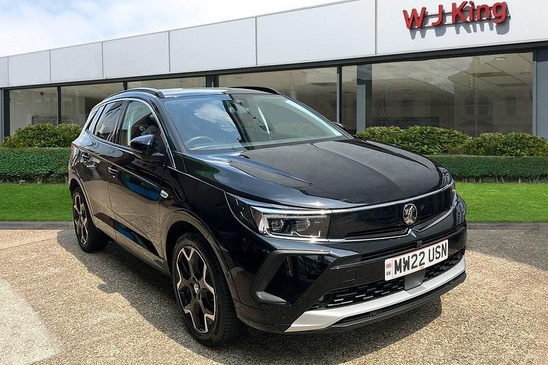 Black Used 2021 Vauxhall Grandland X Elite SUV | £16,595 (Expensive) - Image 1/3