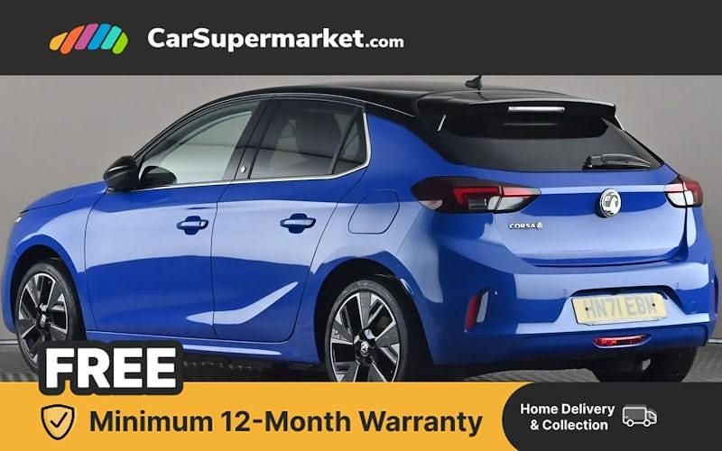 Used Vauxhall Corsa-e Elite 100 kW (136 HP) 2020 Blue Hatchback