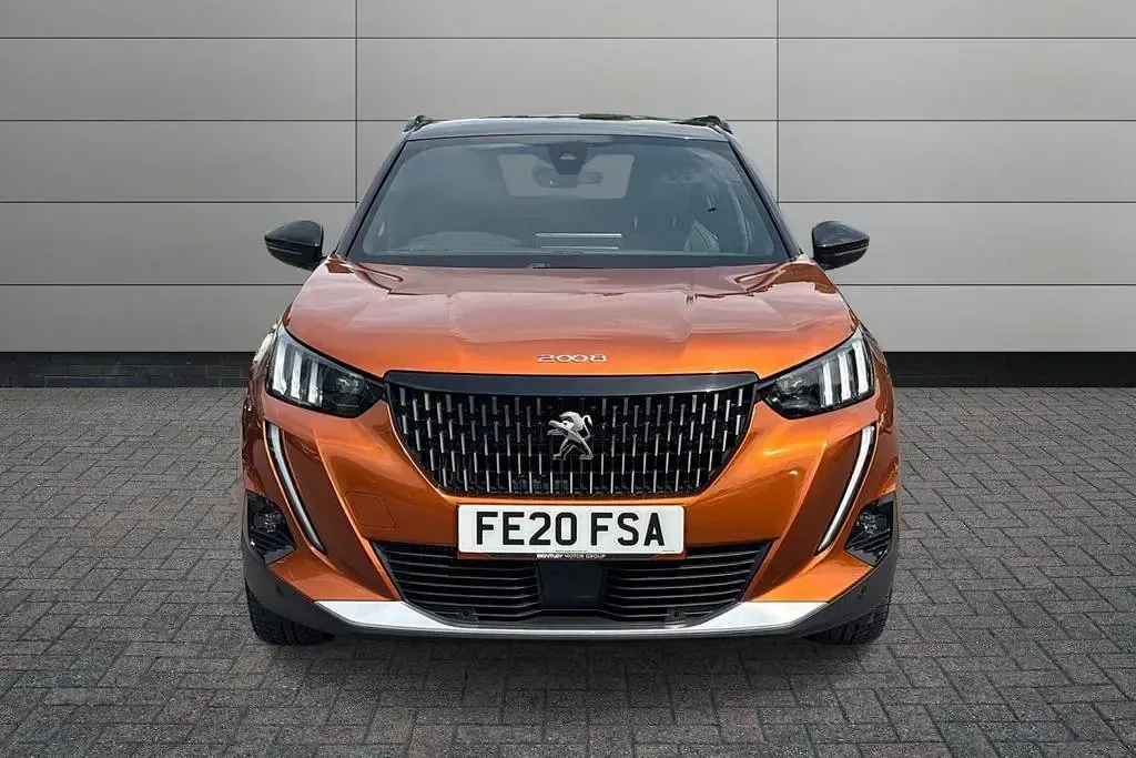 Used Peugeot 2008 GT-line 2020 Orange SUV