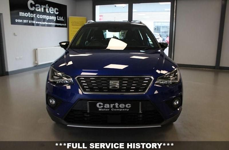Used Seat Arona XCELLENCE 115 HP (84 kW) 2019 Blue SUV