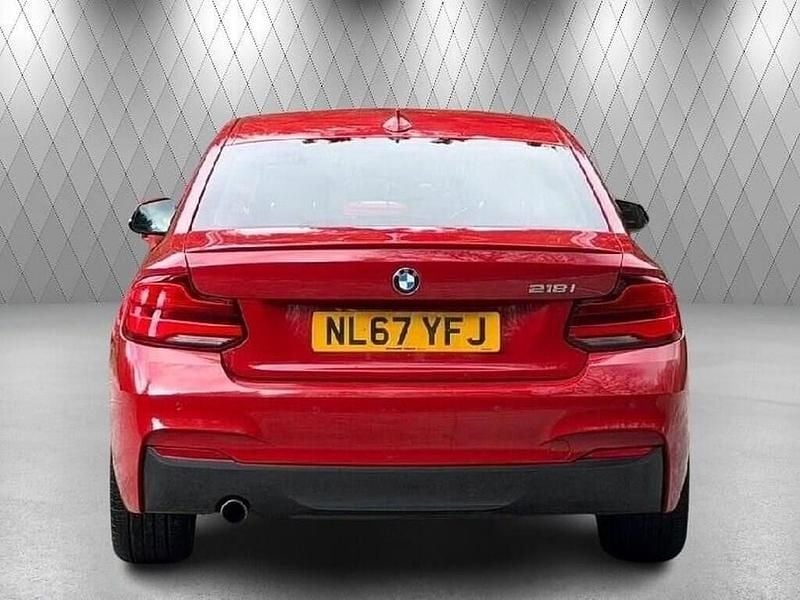 Used BMW 218 M Sport 136 HP (100 kW) 2017 Red Coupe