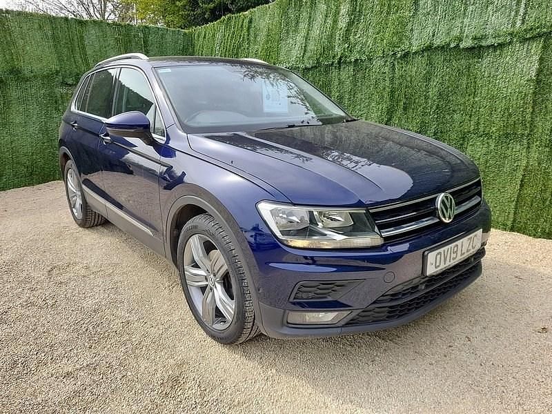 Used VW Tiguan Match 150 HP (110 kW) 2019 Blue SUV