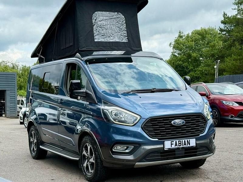 Used Ford Transit Custom Active 130 HP (95 kW) 2021 Blue Van