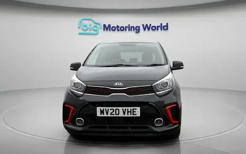 Used Kia Picanto GT-Line 101 HP (74 kW) 2020 Black Hatchback