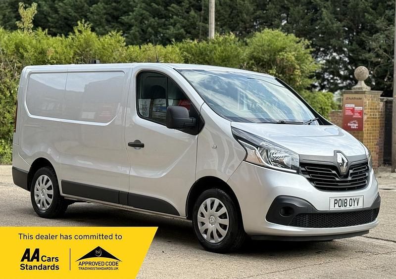 Silver Used 2018 Renault Trafic Business Van | £7,390 (Fair price) - Image 1/2