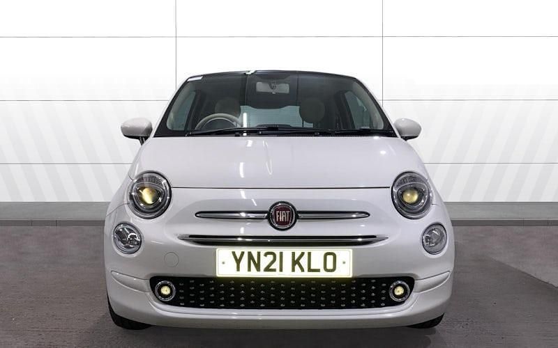 Used Fiat 500 Lounge 70 HP (51 kW) 2021 White Hatchback