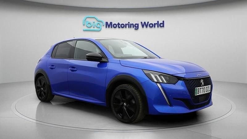 Used Peugeot e-208 GT-line 100 kW (136 HP) 2020 Hatchback