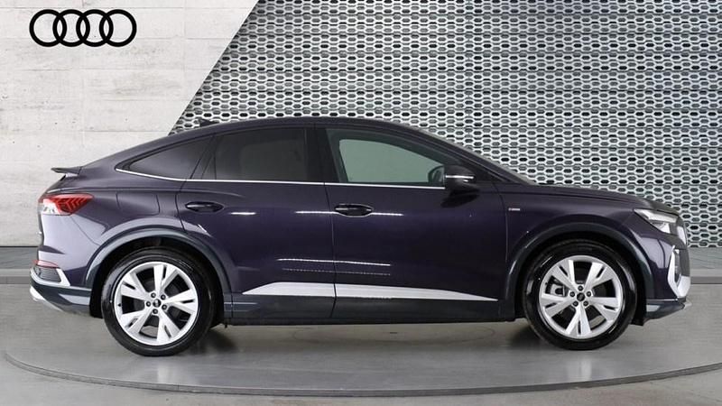 Used Audi Q4 e-tron S-Line 210 kW (286 HP) 2024 Purple SUV