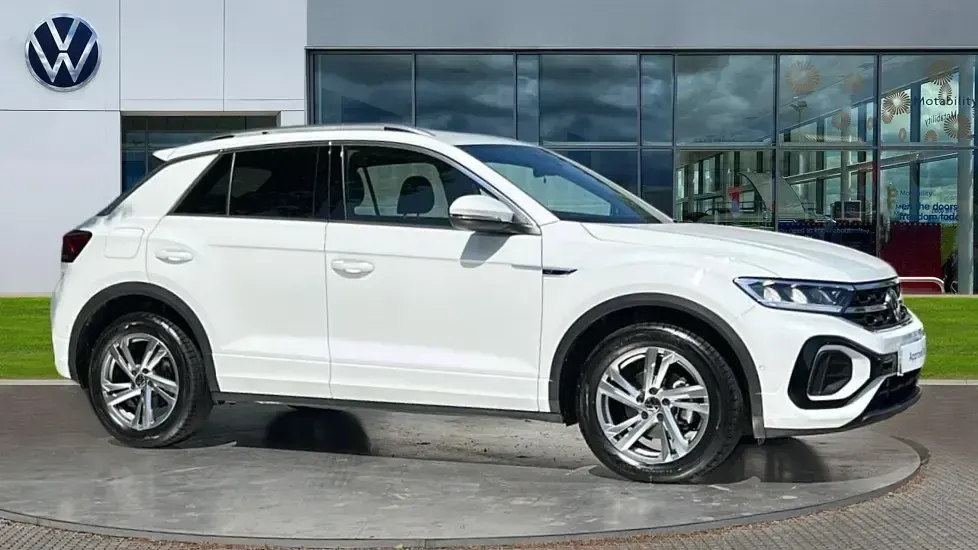 Begagnad VW T-Roc R-line 150 HK (110 kW) 2025 Vit SUV