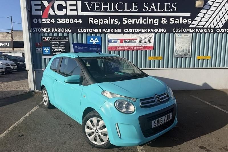 Used Citroën C1 Feel 68 HP (50 kW) 2016 Blue Hatchback