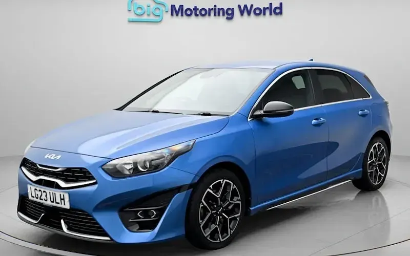 Used Kia Ceed GT-Line 160 HP (117 kW) 2023 Blue Hatchback
