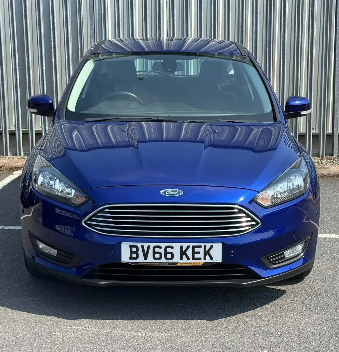 Used Ford Focus Zetec 2016 Blue Hatchback