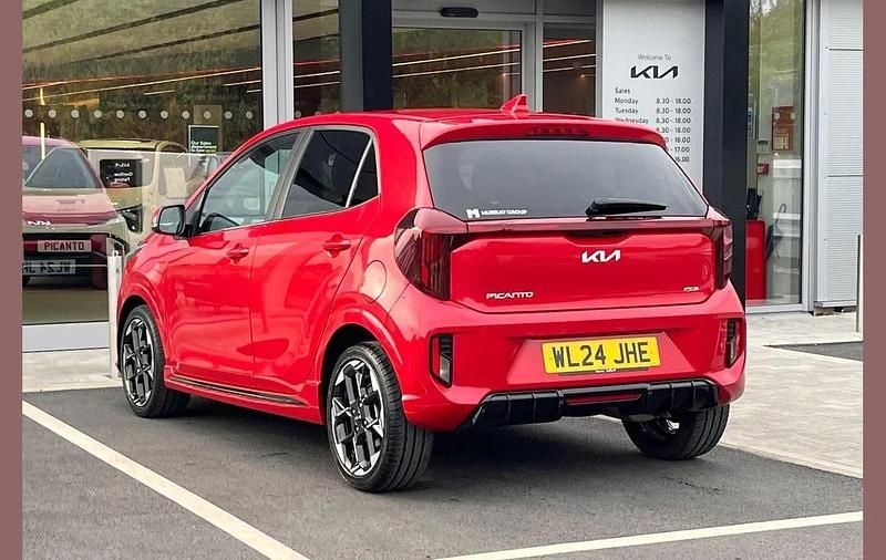 Used Kia Picanto GT-Line 61 HP (44 kW) 2024 Red Hatchback