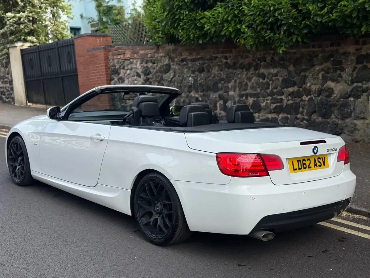 Used BMW 320 Cabriolet M Sport 184 HP (135 kW) 2012 White Cabriolet
