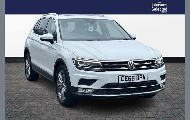 Used VW Tiguan SEL 147 HP (108 kW) 2016 White SUV