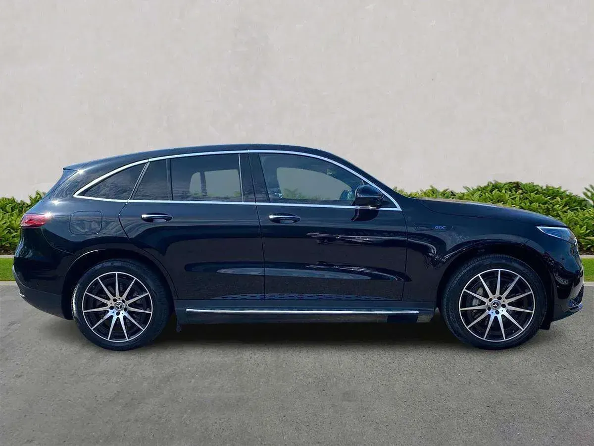 Used Mercedes EQC400 AMG line 300 kW (408 HP) 2023 Black SUV