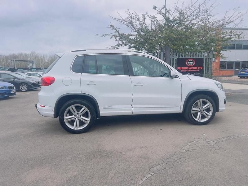 Used VW Tiguan R-line 184 HP (135 kW) 2015 White SUV