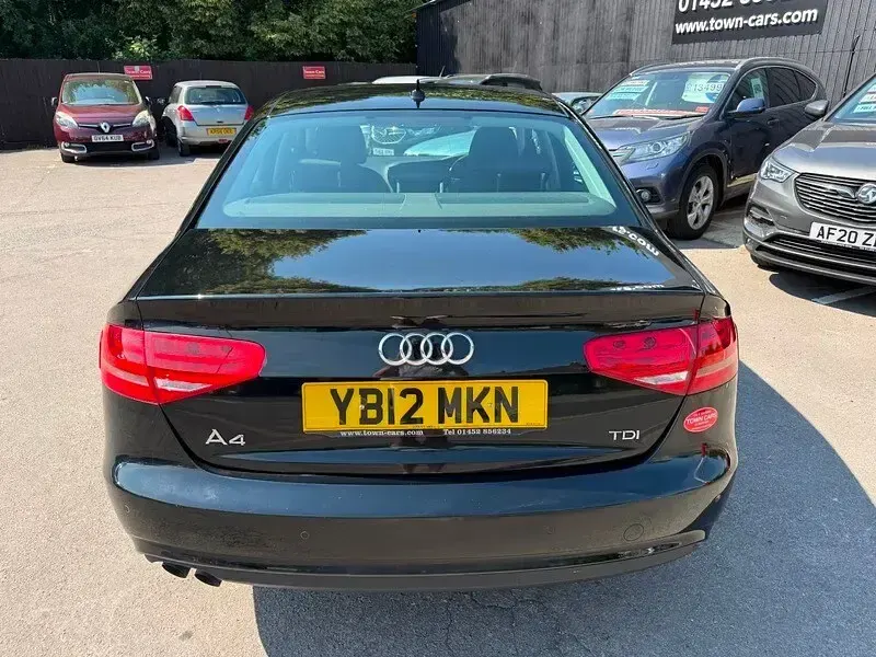 Used Audi A4 Business 2012 Black Sedan