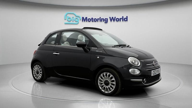 Used Fiat 500 Dolcevita 2021 Black Cabriolet