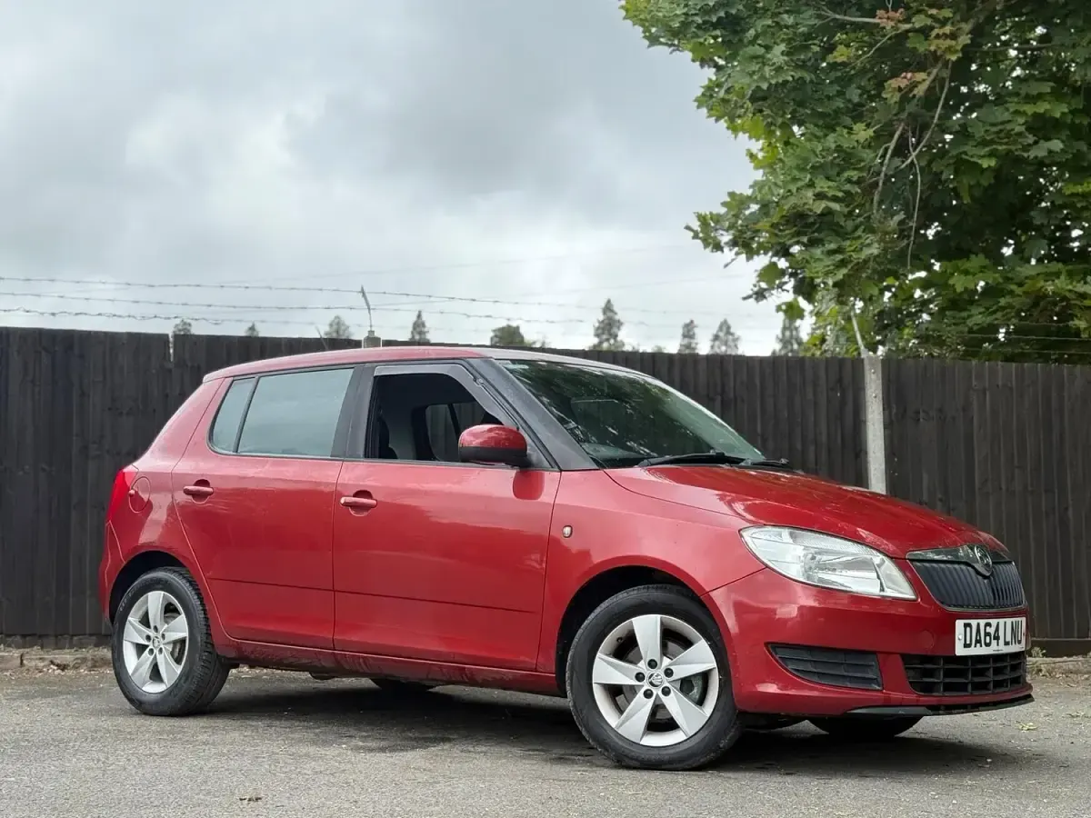 Used Skoda Fabia SE 2014 Red Hatchback