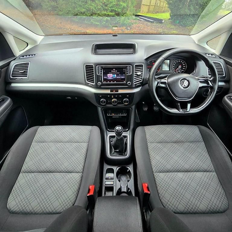 Used VW Sharan S 150 HP (110 kW) 2016 Grey MPV