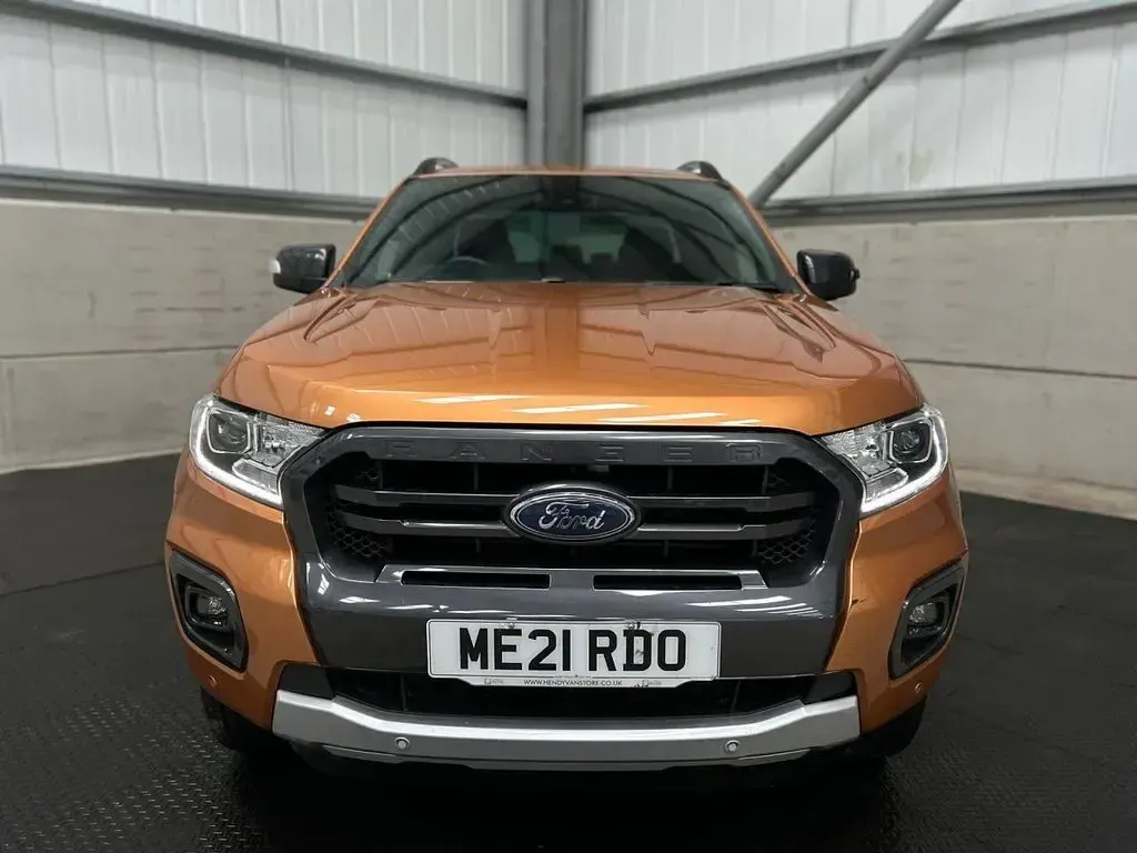 Used Ford Ranger Wildtrack 213 HP (156 kW) 2021 Orange Pickup