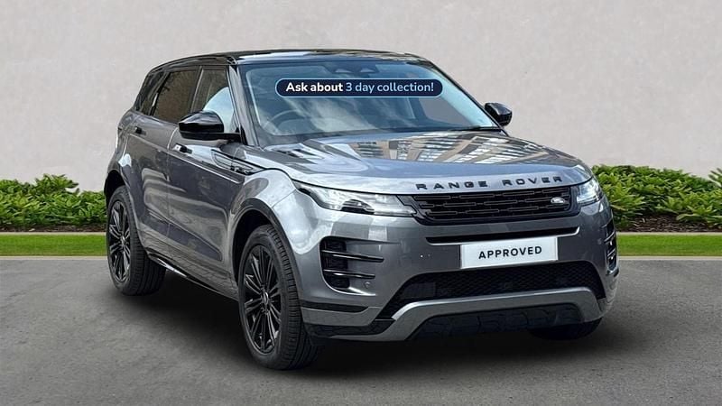 Grey Used 2025 Land Rover Range Rover evoque SE Dynamic Estate | £42,999 - Image 1/4