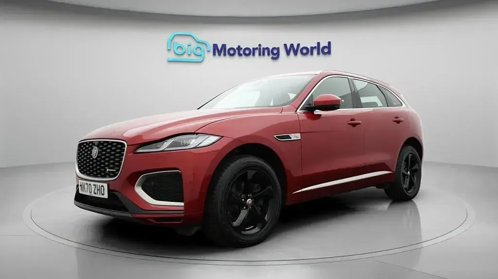 Used Jaguar F-Pace R-Dynamic 250 HP (183 kW) 2021 Red SUV
