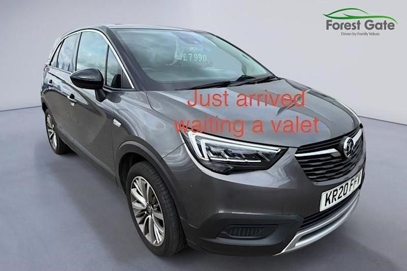 Used Vauxhall Crossland X S 110 HP (80 kW) 2020 Grey SUV