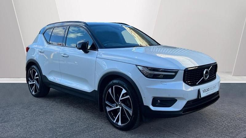 707 crystal white Used 2020 Volvo XC40 R-Design SUV | £24,995 (Expensive) - Image 1/4