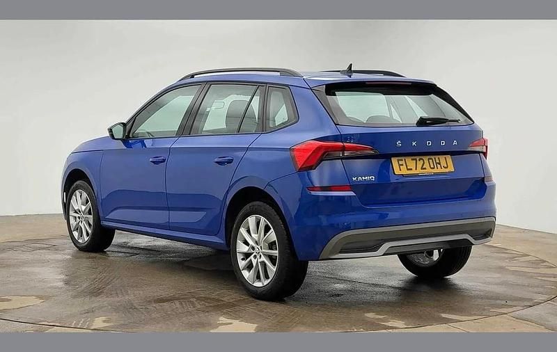 Used Skoda Kamiq SE 115 HP (84 kW) 2022 Blue SUV