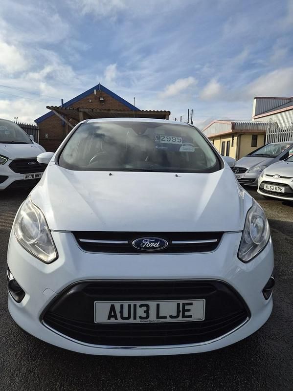 Begagnad Ford C-MAX Zetec 115 HK (84 kW) 2013 Vit Minibuss