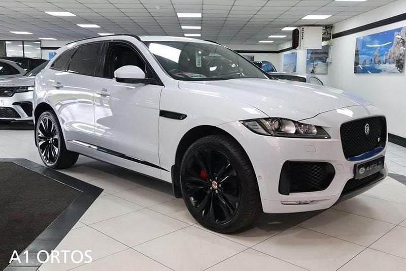 White Used 2019 Jaguar F-Pace S SUV | £28,949 (A bit pricey) - Image 1/1