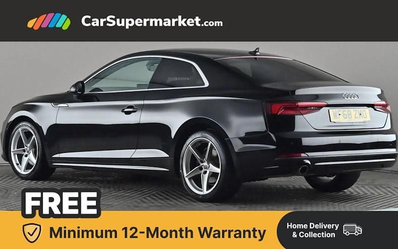 Used Audi A5 Sport 150 HP (110 kW) 2018 Black Coupe