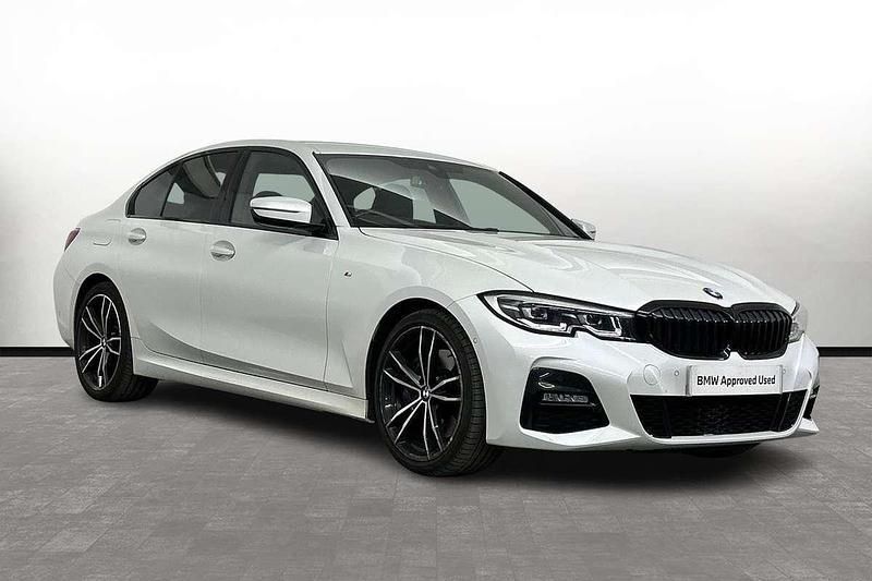 White Used 2019 BMW 320 M Sport Sedan | £23,700 (Expensive) - Image 1/3
