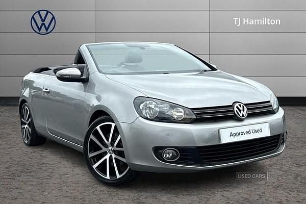 Used VW Golf Cabriolet GT 140 HP (102 kW) 2014 Silver Cabriolet
