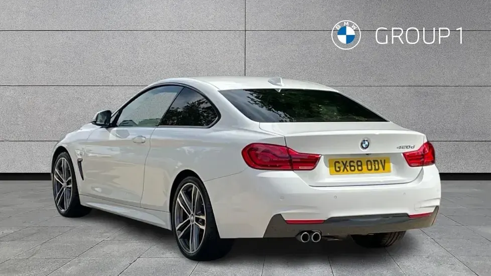 Used BMW 420 M Sport 187 HP (137 kW) 2018 White Coupe