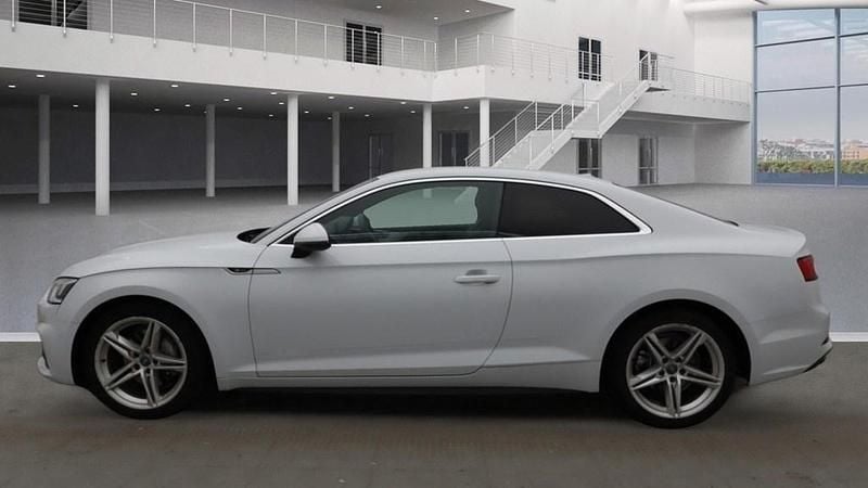 Used Audi A5 S-Line 190 HP (139 kW) 2017 Ibis white Coupe