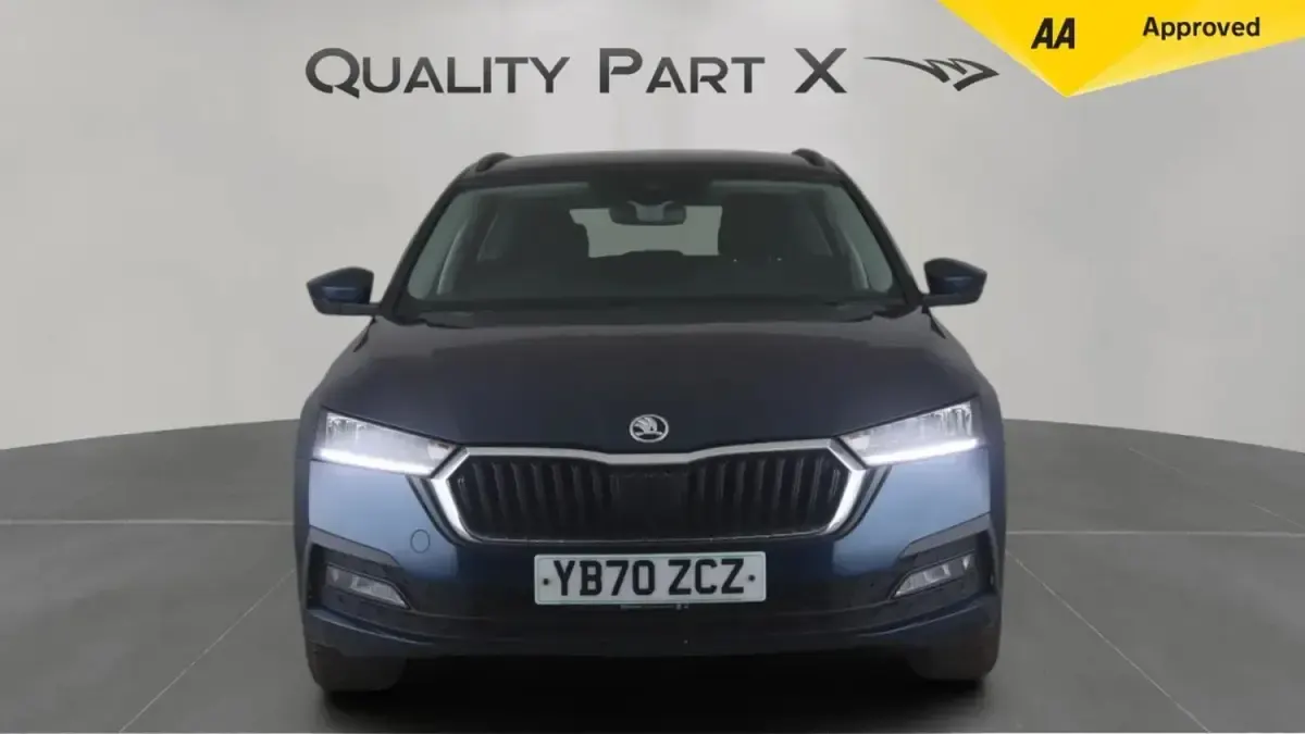 Gebraucht Skoda Octavia SE First Edition 110 PS (80 kW) 2021 Blau Kombi