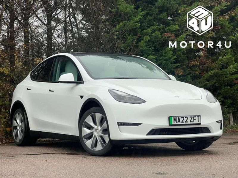 Used Tesla Model Y Long Range AWD 378 kW (514 HP) 2022 White SUV