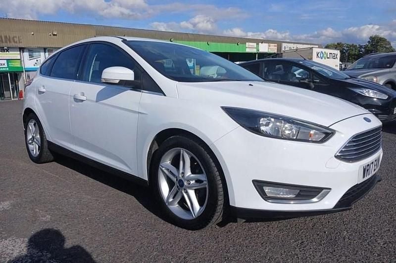 White Used 2017 Ford Focus Titanium Hatchback | £5,995 (Good price) - Image 1/1