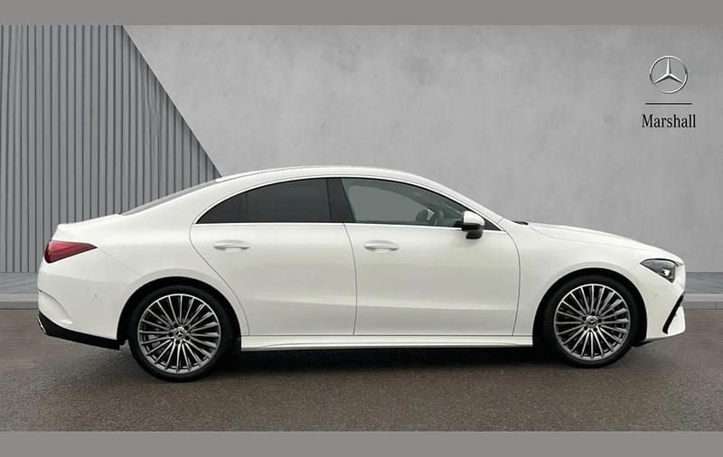 Used Mercedes CLA200 AMG Line Premium 161 HP (118 kW) 2025 White Coupe