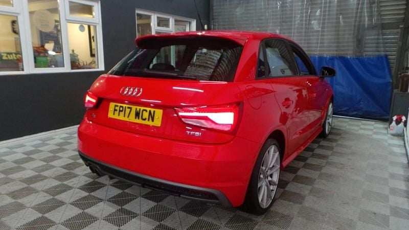 Used Audi A1 S-Line 2017 Red Hatchback