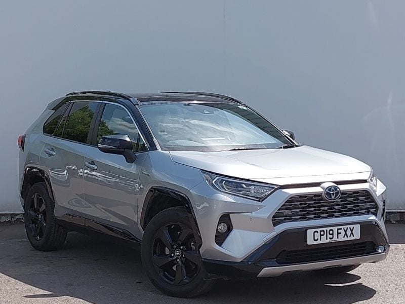 Silver Used 2019 Toyota RAV4 Hybrid SUV | £19,998 (Expensive) - Image 1/4