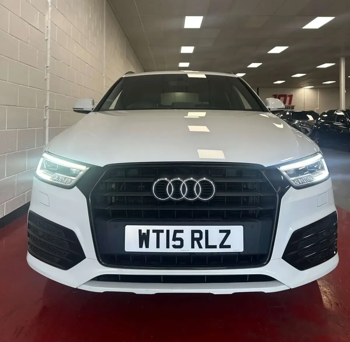 Begagnad Audi Q3 S-Line 150 HK (110 kW) 2015 Vit SUV