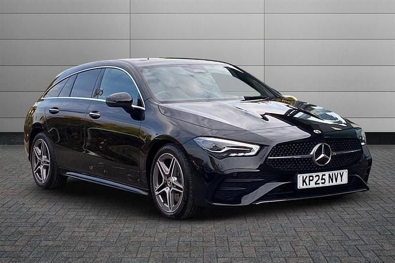 Black Used 2025 Mercedes CLA200 Executive Estate | £28,450 (A bit pricey) - Image 1/4
