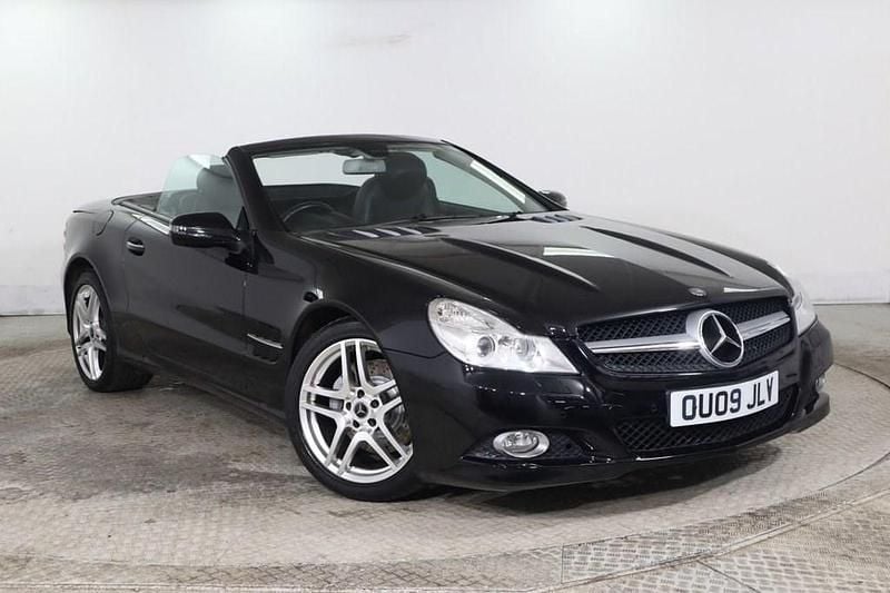 Used Mercedes SL350 315 HP (231 kW) 2009 Black Cabriolet