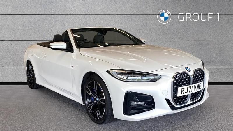 White Used 2022 BMW 430 M Sport Coupe | £31,650 (Fair price) - Image 1/4