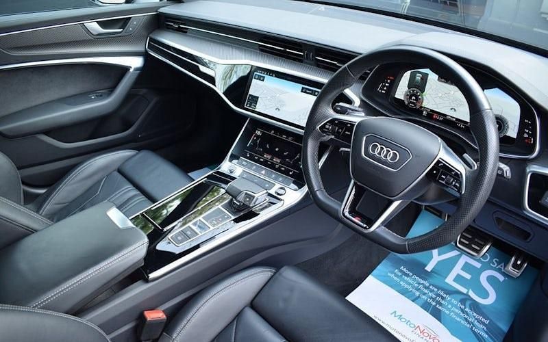 Used Audi A6 Black Edition 265 HP (194 kW) 2021 Black Estate