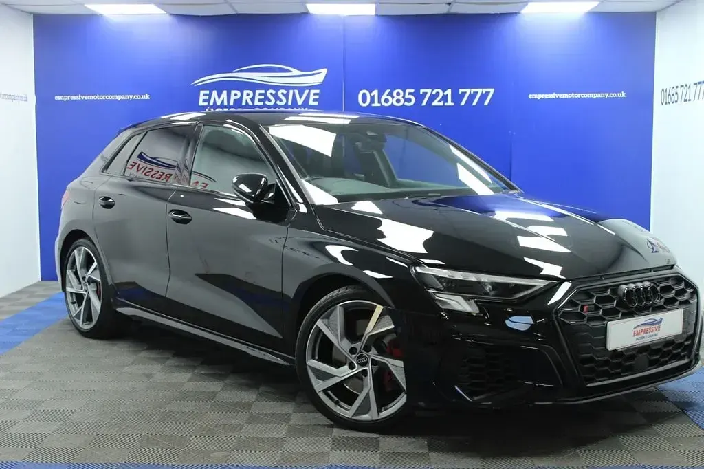 Used Audi S3 Sportback Black Edition 310 HP (228 kW) 2023 Black Hatchback